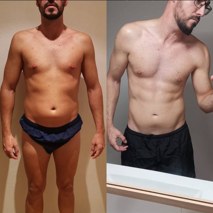 Transformación antes y después
